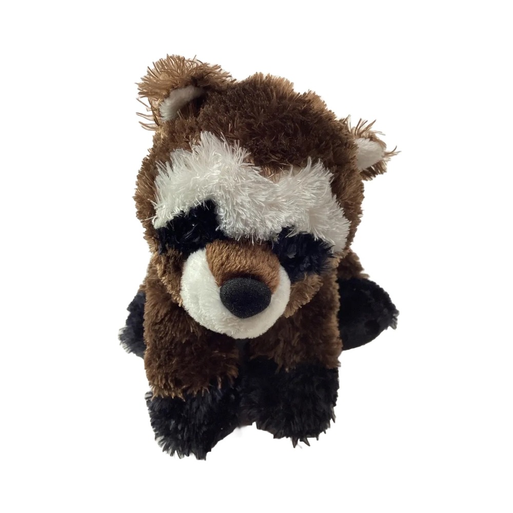 Aurora World Brown Raccoon 2015 Floppy Stuffed Animal Toy 8" Plush Toy